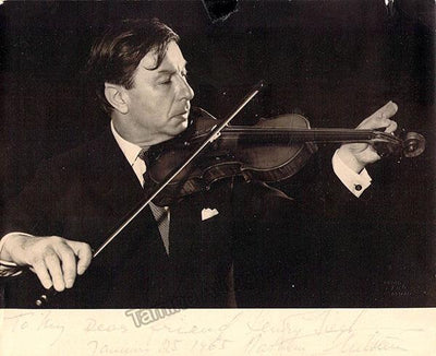 Milstein, Nathan - Signed Photo 1965