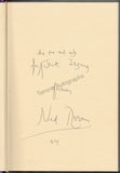 Rorem, Ned - Signed Book "Knowing When to Stop - A Memoir"