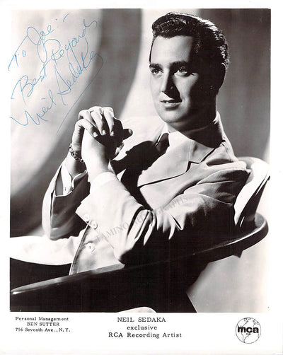 Sedaka, Neil - Signed Photograph