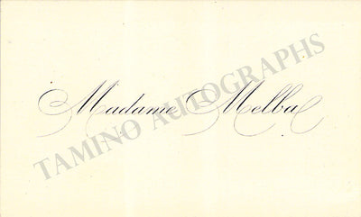 Melba, Nellie (1898)