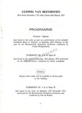 Neumann, Vaclav - Signed Program Leeds 1977