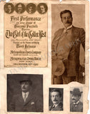 La Fanciulla del West - World Premiere Program Clip & Photos 1910