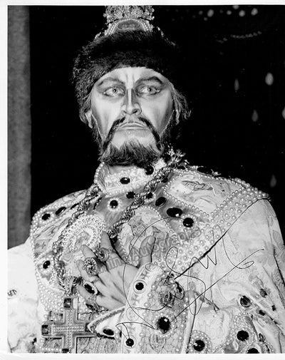 Rossi-Lemeni, Nicola - Signed Photograph as Boris Godunov