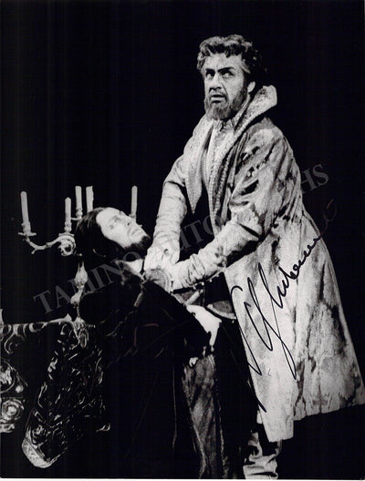 Ghiaurov, Nicolai - Signed Photograph in "Boris Godunov"