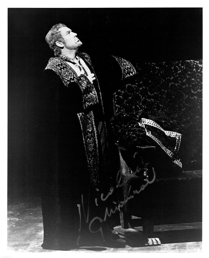 Ghiaurov, Nicolai - Signed Photo as King Philip II in Don Carlo