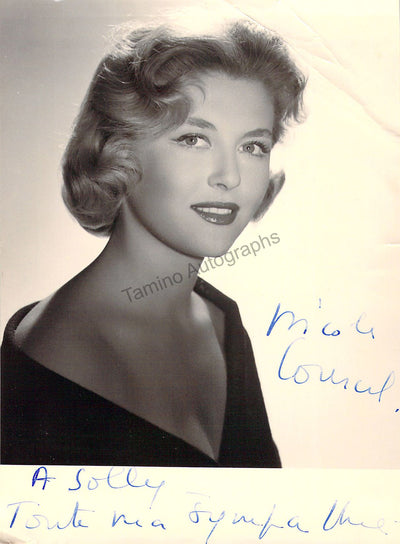 Courcel, Nicole - Signed Photograph