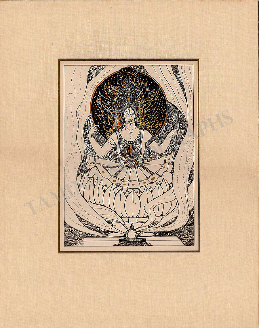 Nijinsky, Vaslav - Set of 4 Screen Prints by Roberto Montenegro