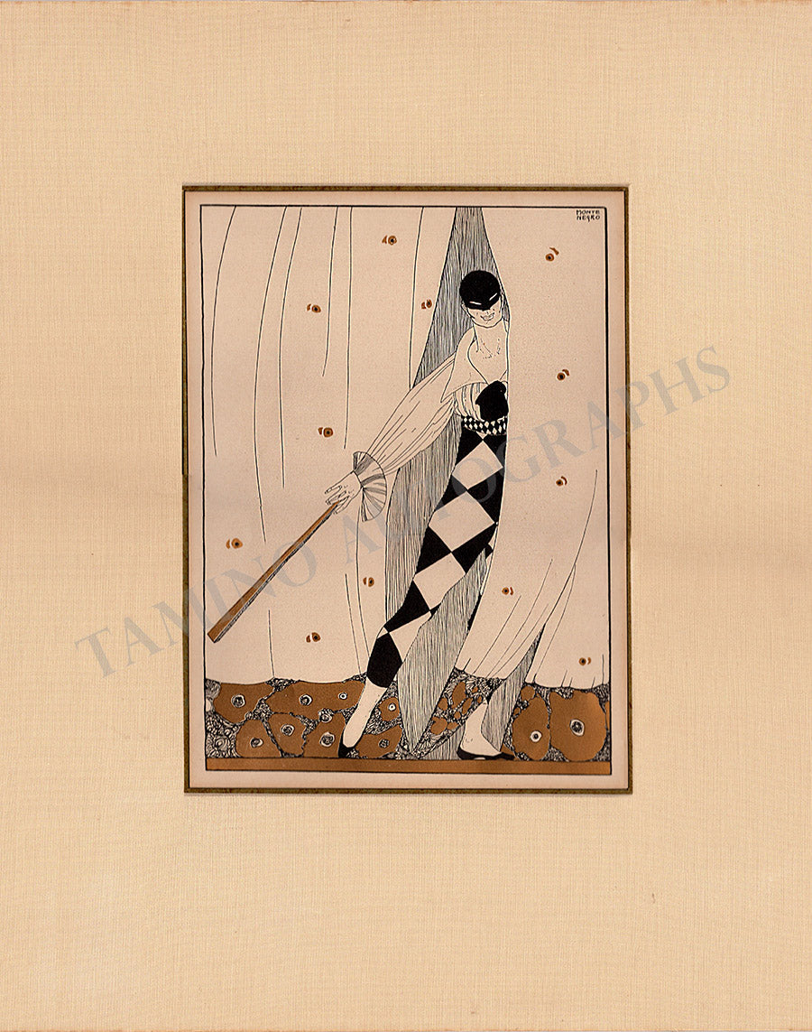 Nijinsky, Vaslav - Set of 4 Screen Prints by Roberto Montenegro