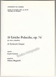 Magaloff, Nikita - Gencer, Leyla - Signed Program La Fenice 1981