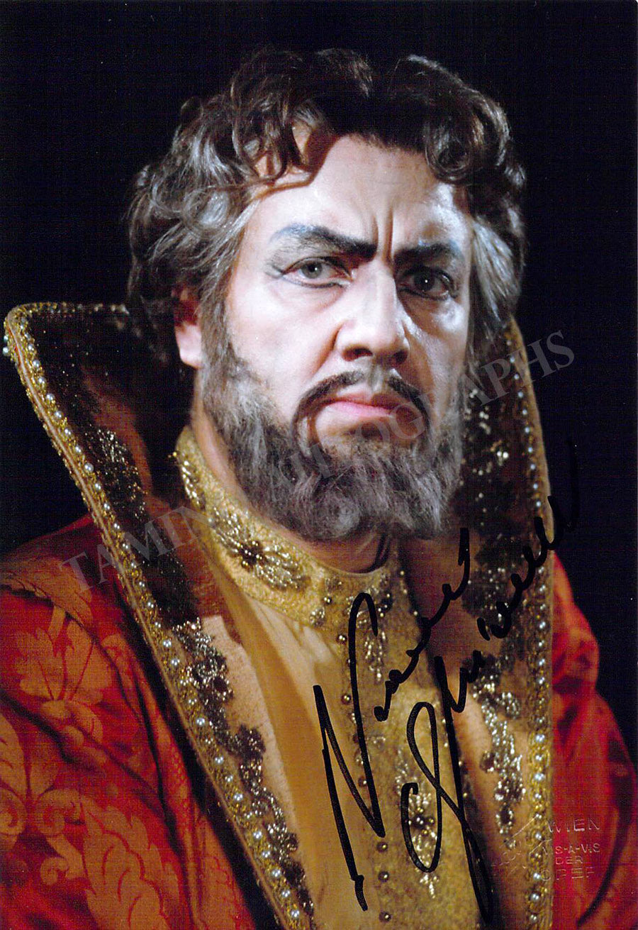 Nicolai Ghiaurov Autographs