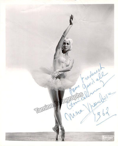 Vyroubova, Nina - Signed Photo 1962