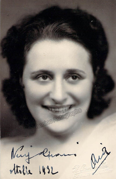 GIANI, Niny (Various Autographs)