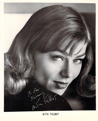 Talbot, Nita - Signed Photograph