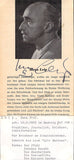 Schulze, Norbert - Autograph Music Quote + Two Signed Photographs
