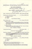 Farrow, Norman - Twerdowsky, Avron - 2 Signed Concert Programs 1953