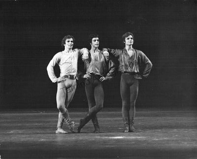 Nureyev, Rudolf - Lot of 13 Unsigned Photographs by Louis Peres