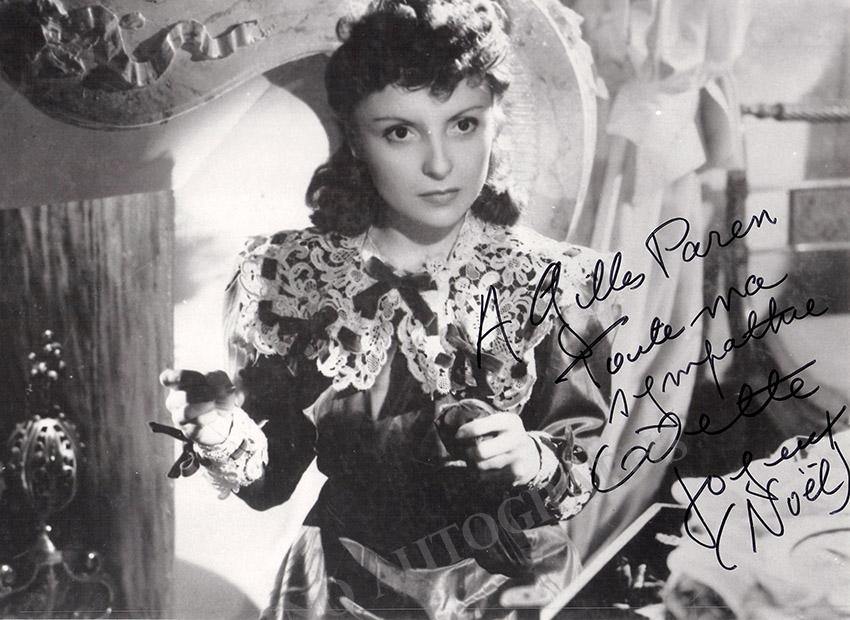 Joyeaux, Odette - Signed Photograph in "Love Story"
