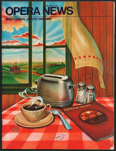 Opera News Magazine - US Bicentennial Issues 1976 (Parts I & II)