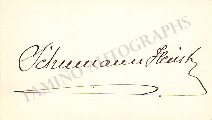 Opera Signs 1800 Opera Singers Autographs Signatures Late 1800s-1910 Lot 1 – Tamino