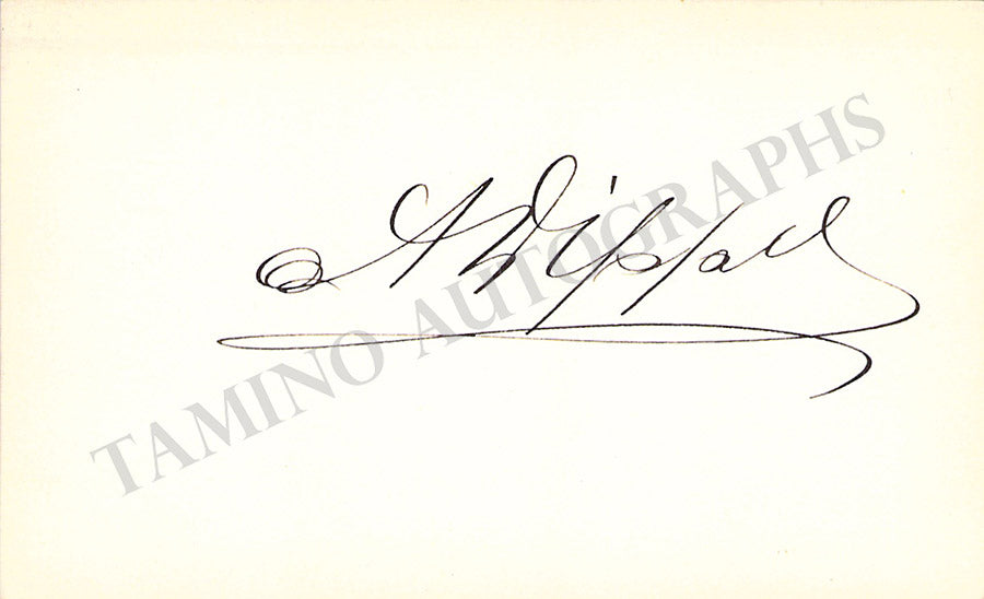 Opera Signs 1800 Opera Singers Autographs Signatures Late 1800s-1910 Lot 1 – Tamino