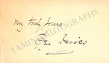 Opera Singers - Signatures Late 1800s-1910 (Lot 2)