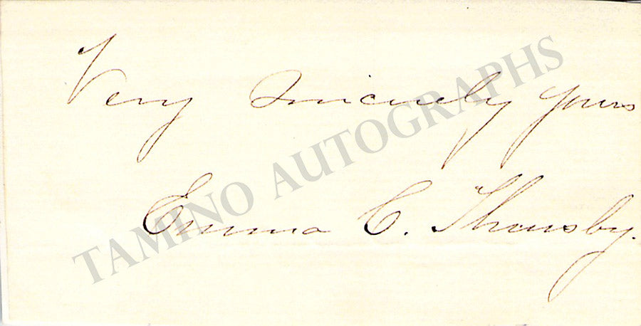 Opera Signs 1800 Opera Singers Autographs Signatures Late 1800s-1910 Lot 3