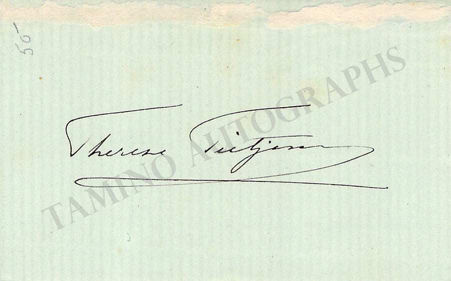 Opera Signs 1800 Opera Singers Autographs Signatures Late 1800s-1910 Lot 3