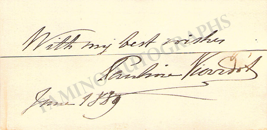 Opera Signs 1800 Opera Singers Autographs Signatures Late 1800s-1910 Lot 3