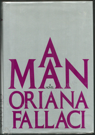 Fallaci, Oriana - Signed Book "A Man"