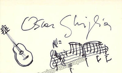 Ghiglia, Oscar - Signed  Card