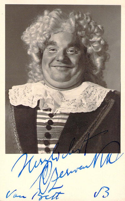 CZERWENKA, Oskar (Various Autographs)