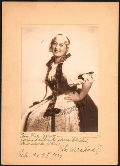 Horakova, Ota - Signed Photograph in role