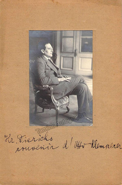 Klemperer, Otto - Signed Photo