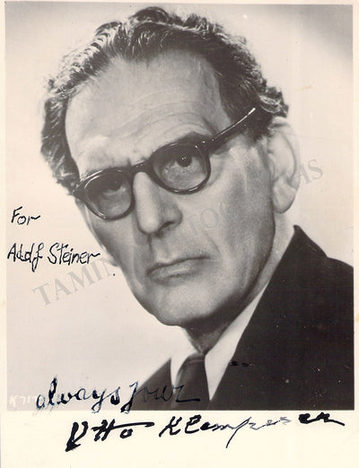 Klemperer, Otto - Signed Photograph
