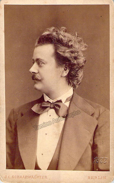 Goritz, Otto - Unsigned Vintage Mini-Cabinet Photo