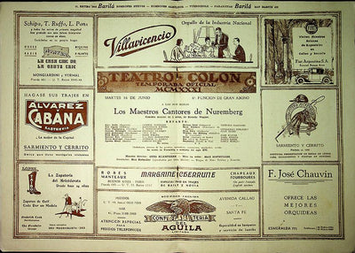 Klemperer, Otto - Teatro Colón Program Lot 1931