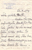 Respighi, Ottorino - Autograph Letter Signed 1924