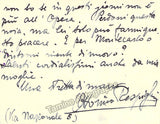 Respighi, Ottorino - Autograph Letter Signed 1925