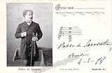 Sarasate, Pablo de - Signed Photo 1898