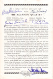 Paganini Quartet - Signed Program 1946