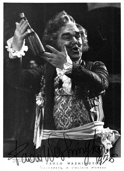 WASHINGTON, Paolo (Various Autographs)
