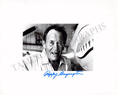Boyington, Pappi - Signed Photograph