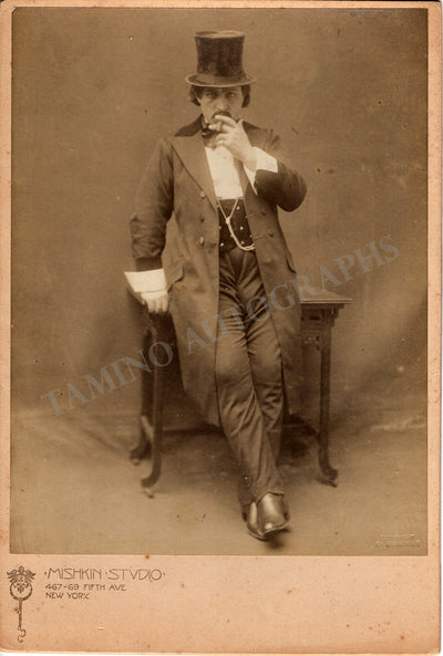 Amato, Pasquale - Vintage Cabinet Photo as Jack Rance