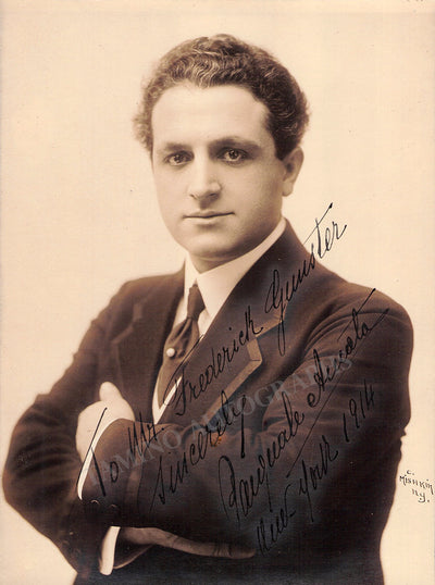 Amato, Pasquale - Signed Photograph 1914