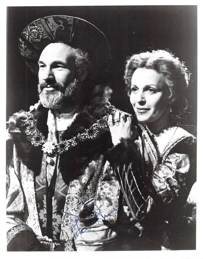 Stewart, Patrick - Signed Photo in Hamlet