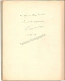 Dukas, Paul - Signed Score "Sonate pour Piano in Mi Bemol Mineur"