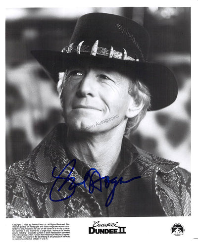 Hogan, Paul - Signed Photograph in "Crocodile Dundee 2"