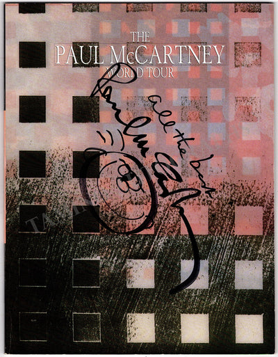 McCartney, Paul - 1989 World Tour Signed Program