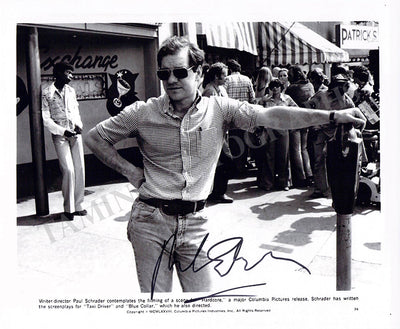 Schrader, Paul - Signed Photograph