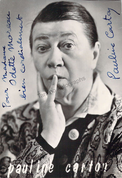 Carton, Pauline - Signed Photograph
